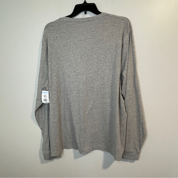 Men's Tailor Vintage Long Sleeve T-Shirt Grey XXL - Picture 4 of 4
